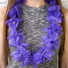 Гавайські леї Орхідеї (фіолетові)
